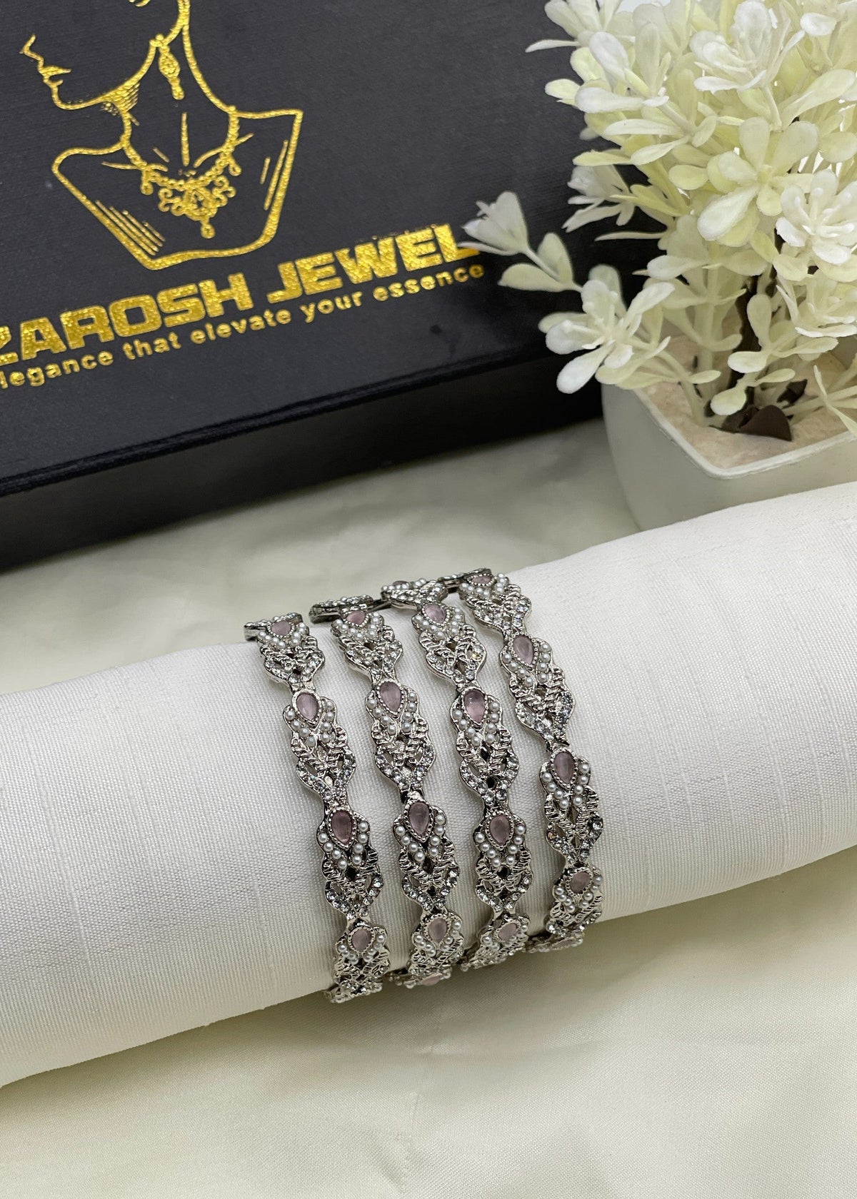 Shop the Sawsan Bangle from Zarosh Jewel