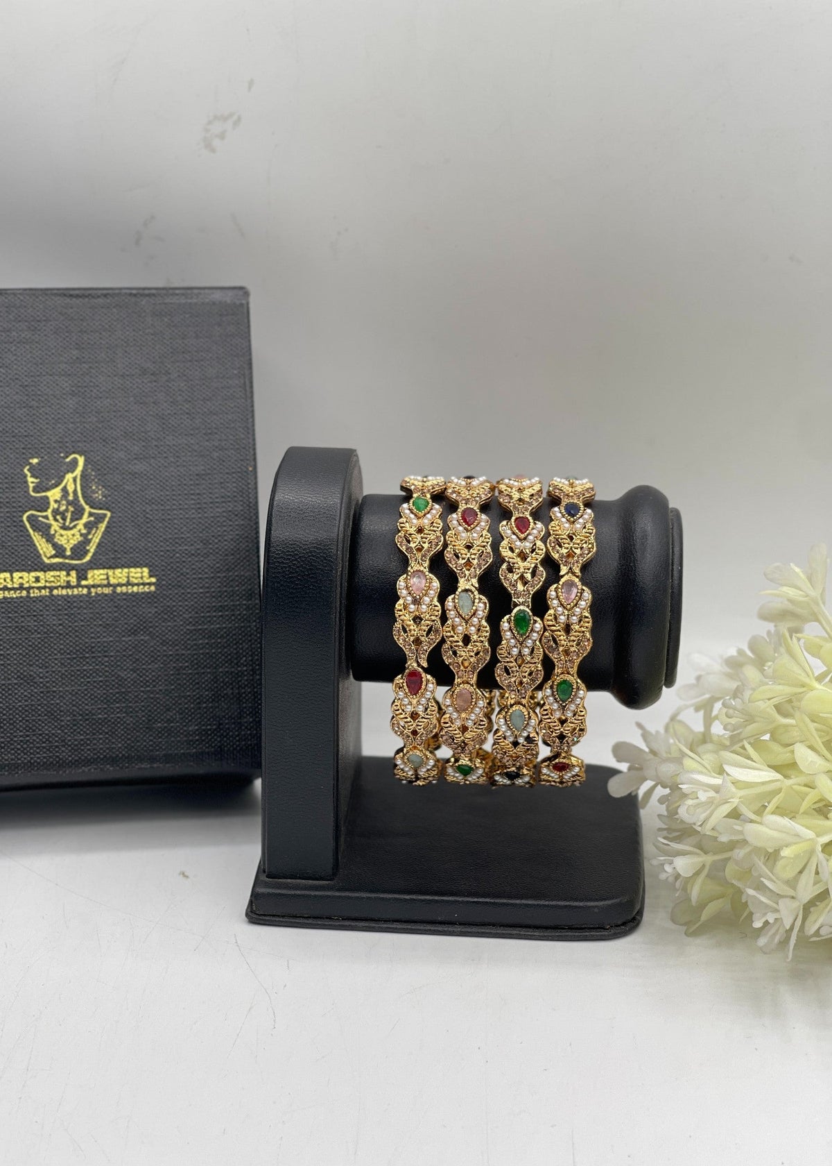 Shop the Sawsan Bangle from Zarosh Jewel