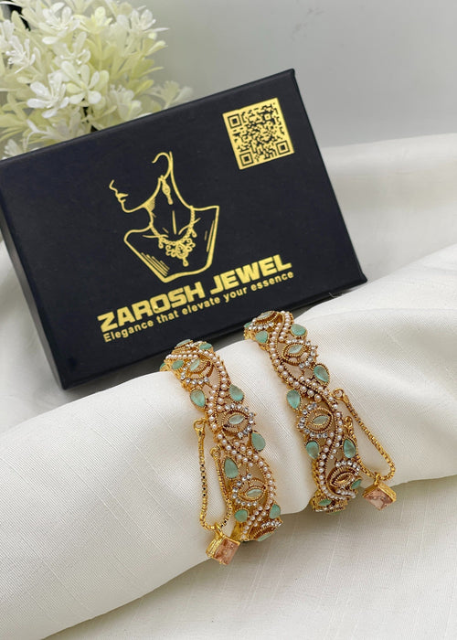 Shop the Saya Openable Bangle Set from Zarosh Jewel