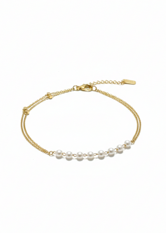 Seerat Layered Bracelet by Zarosh Jewel