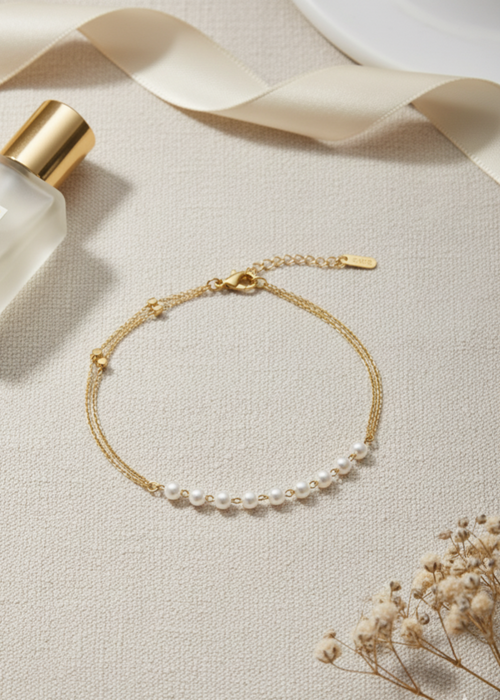 Shop the Seerat Layered Bracelet from Zarosh Jewel