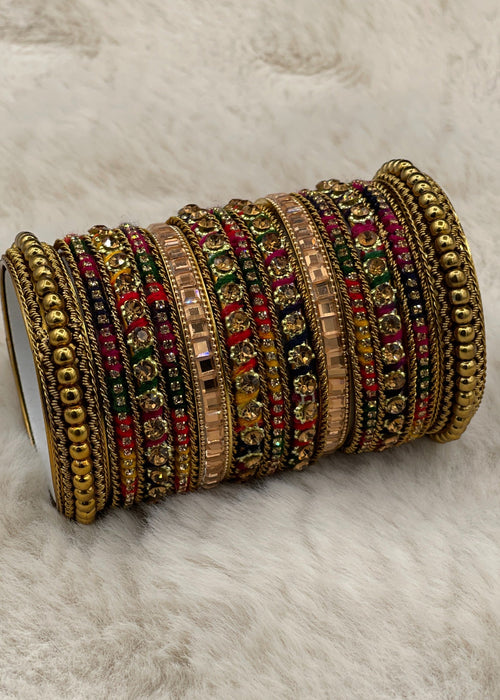 Shop the Sehar Bangle Set from Zarosh Jewel