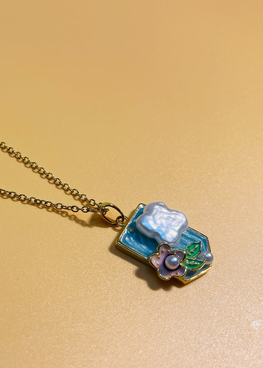 Shop the Sehar Pendant Necklace from Zarosh Jewel