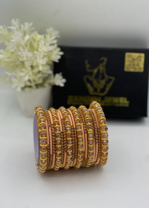 Seher Bangle Set by Zarosh Jewel