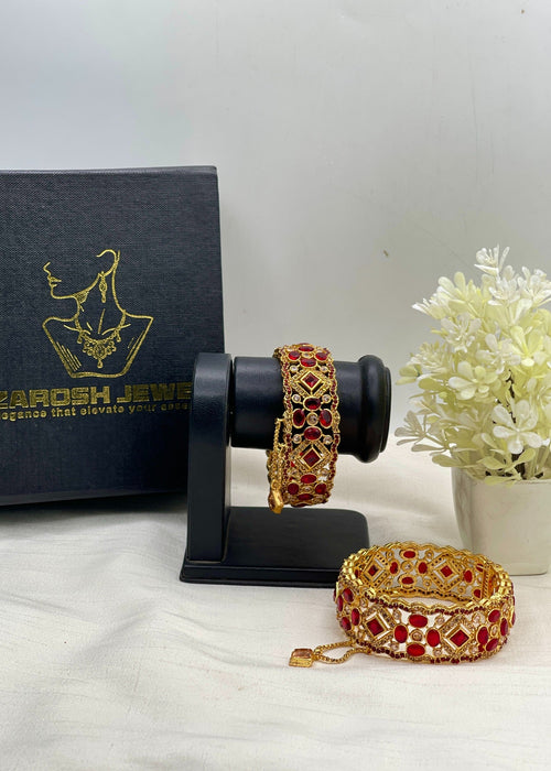 Shop the Sehrish Bangle Set from Zarosh Jewel
