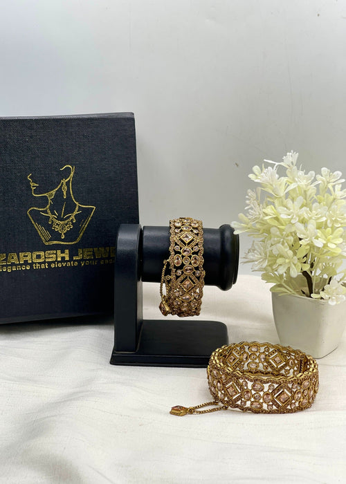 Shop the Sehrish Bangle Set from Zarosh Jewel