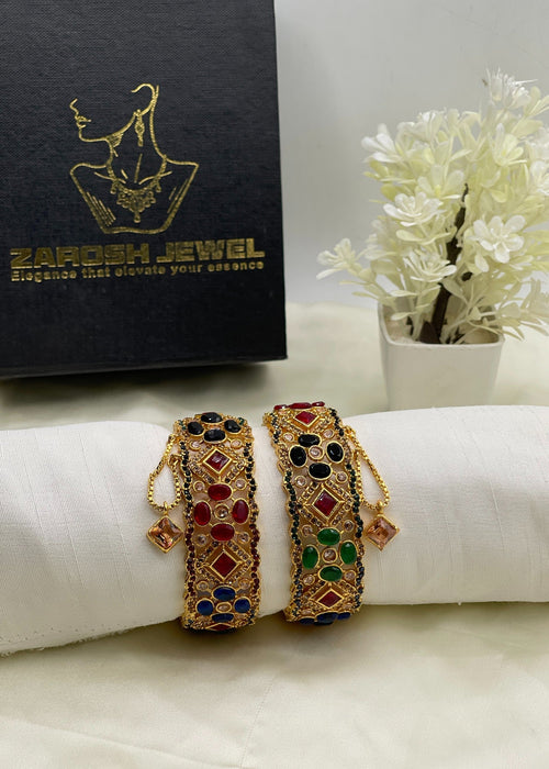 Shop the Sehrish Bangle Set from Zarosh Jewel