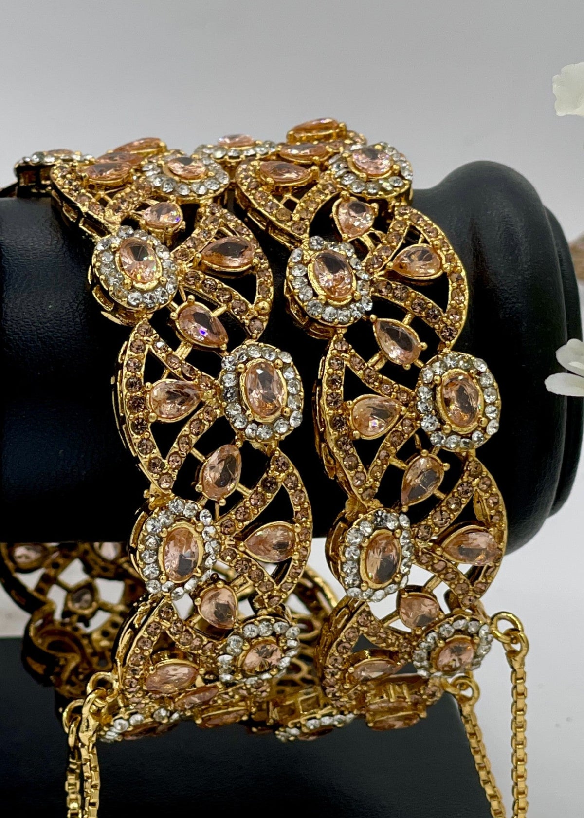 Shop the Seraphine Bloom Bangles Openable from Zarosh Jewel