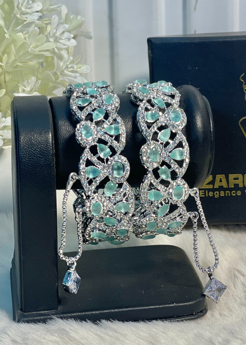Shop the Seraphine Bloom Bangles Openable from Zarosh Jewel