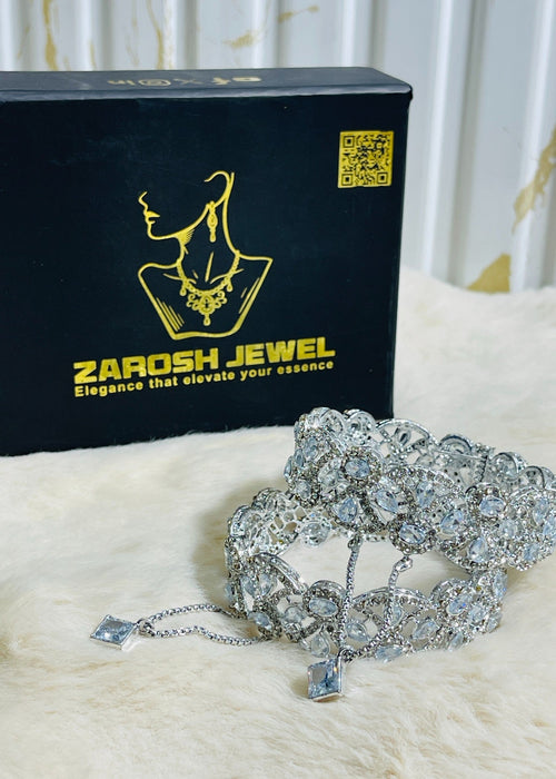 Shop the Seraphine Bloom Bangles Openable from Zarosh Jewel