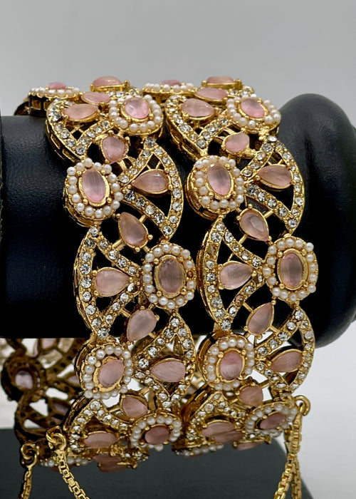 Shop the Seraphine Bloom Bangles Openable from Zarosh Jewel