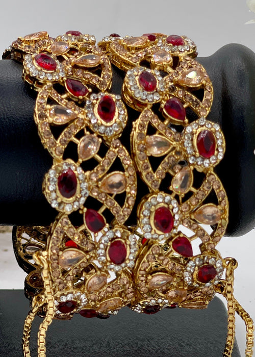 Shop the Seraphine Bloom Bangles Openable from Zarosh Jewel