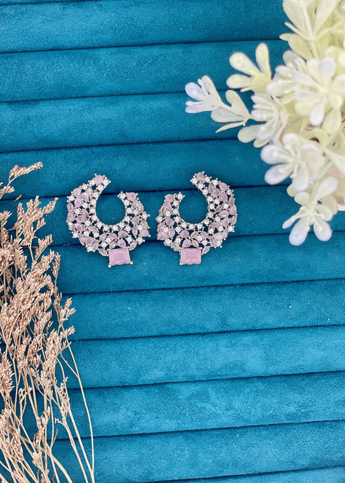 Shop the Serene Cluster Hoop Earrings from Zarosh Jewel
