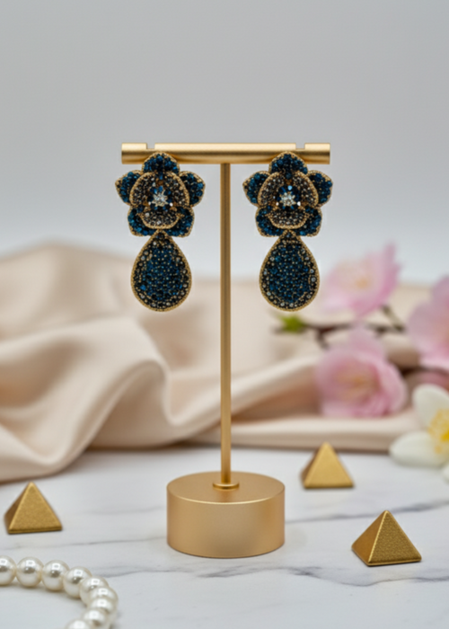 Shop the Shaandaar Pave Jhumkay from Zarosh Jewel