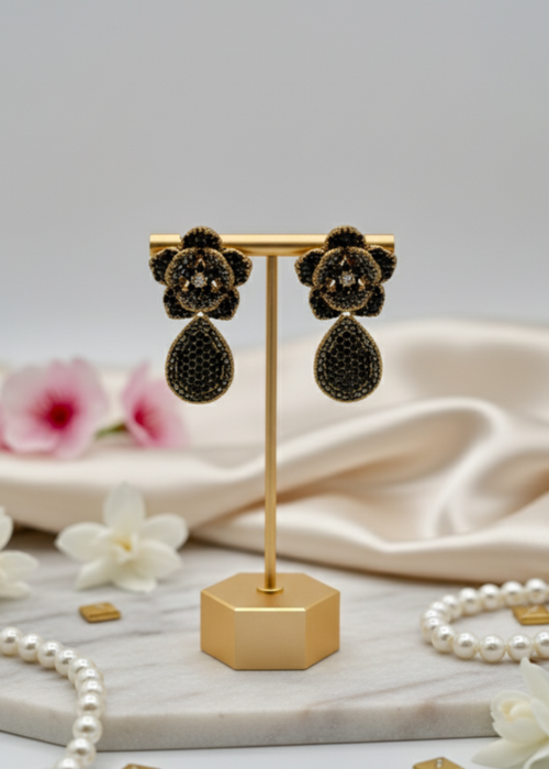 Shop the Shaandaar Pave Jhumkay from Zarosh Jewel