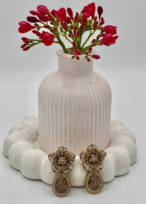 Shop the Shaandaar Pave Jhumkay from Zarosh Jewel
