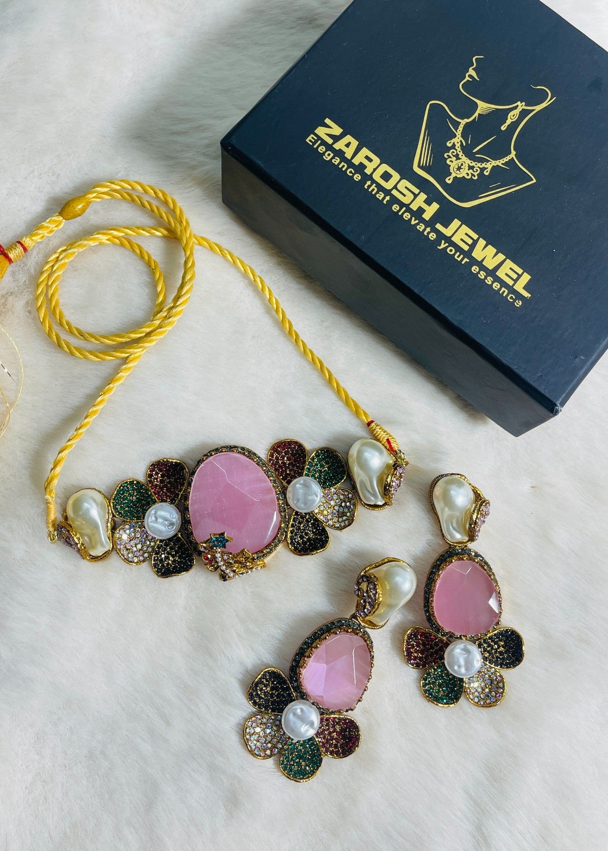 Shop the Shabana Choker Set from Zarosh Jewel