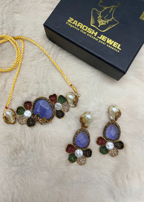 Shop the Shabana Choker Set from Zarosh Jewel
