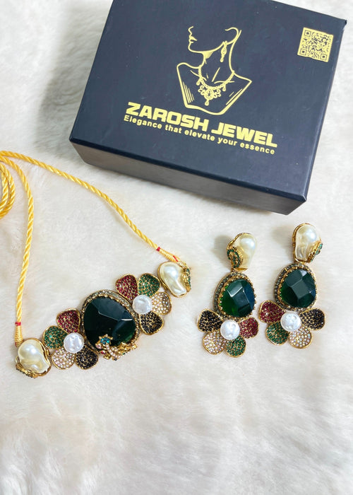 Shop the Shabana Choker Set from Zarosh Jewel