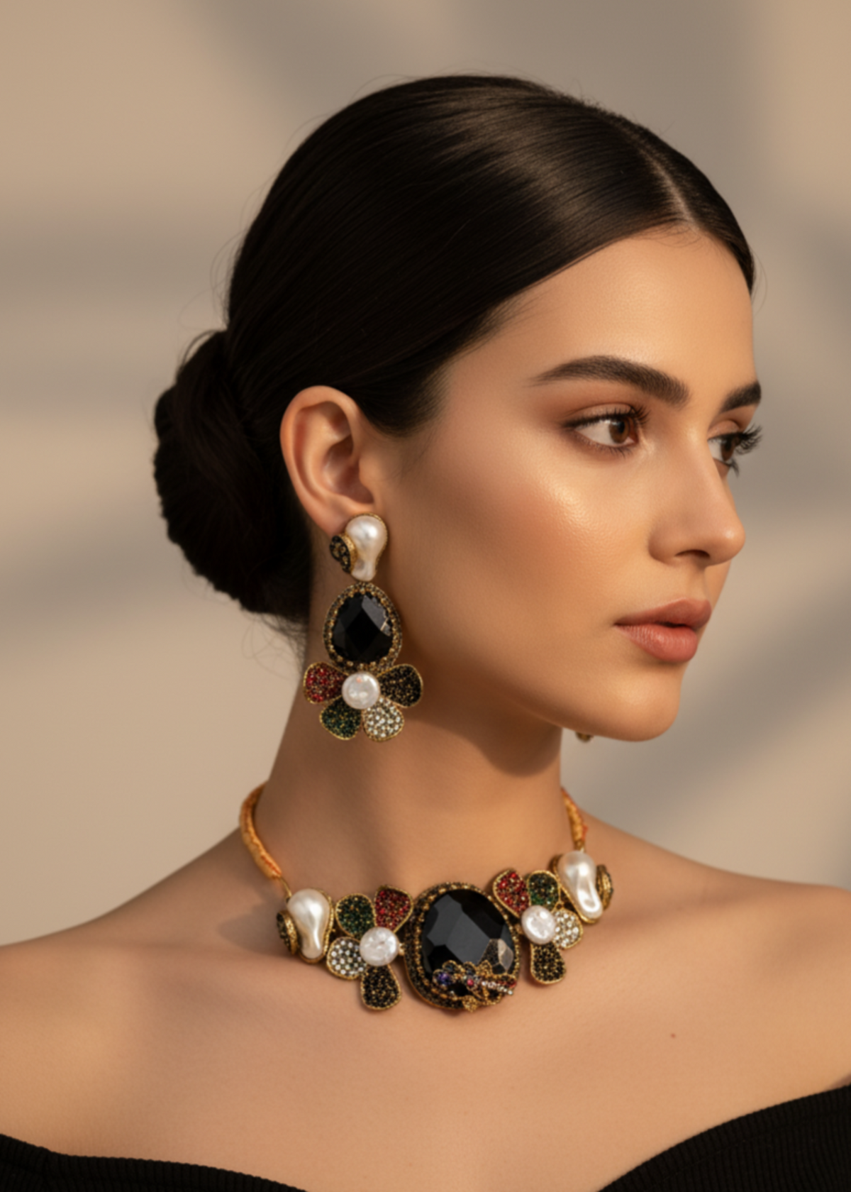 Shop the Shabana Choker Set from Zarosh Jewel