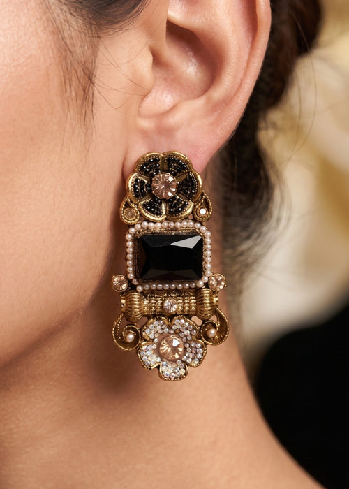 Shop the Shahi Gul Earrings from Zarosh Jewel