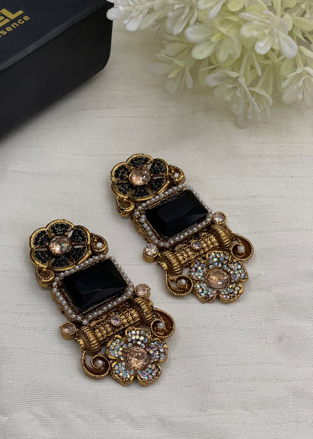 Shop the Shahi Gul Earrings from Zarosh Jewel