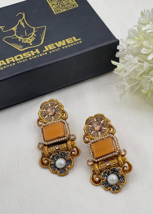 Shop the Shahi Gul Earrings from Zarosh Jewel