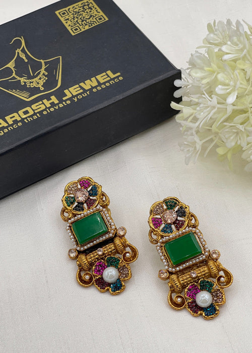 Shop the Shahi Gul Earrings from Zarosh Jewel