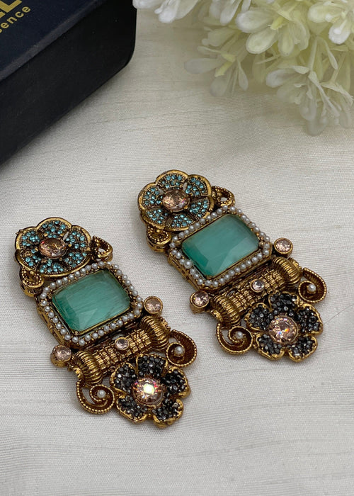 Shop the Shahi Gul Earrings from Zarosh Jewel