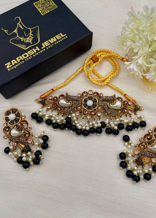 Shop the Shaista Choker set from Zarosh Jewel