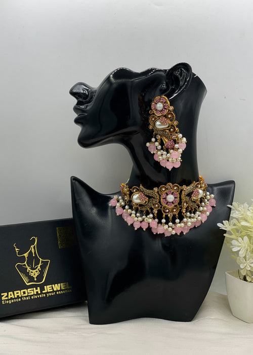 Shop the Shaista Choker set from Zarosh Jewel