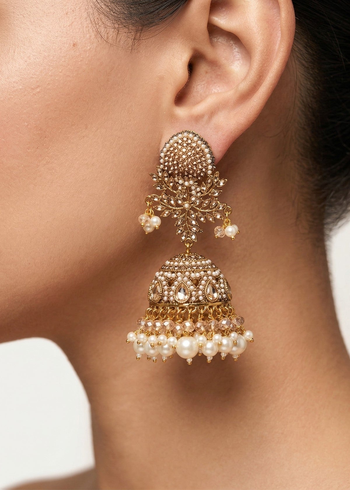 Shop the Shehzadi Jhumkay from Zarosh Jewel