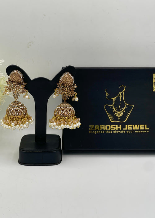 Shop the Shehzadi Jhumkay from Zarosh Jewel