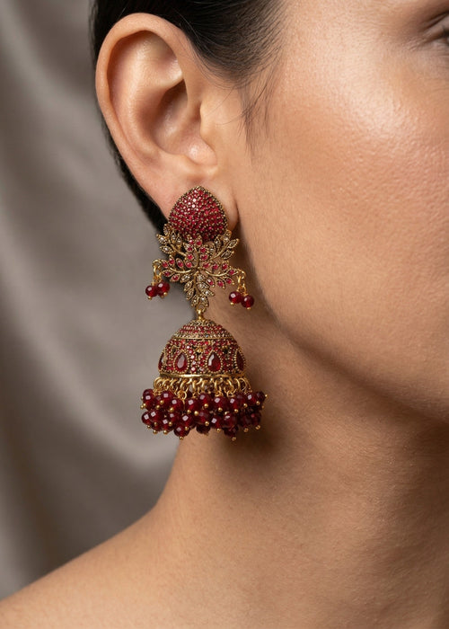 Shop the Shehzadi Jhumkay from Zarosh Jewel