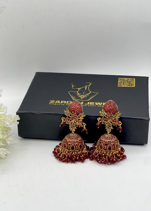 Shop the Shehzadi Jhumkay from Zarosh Jewel