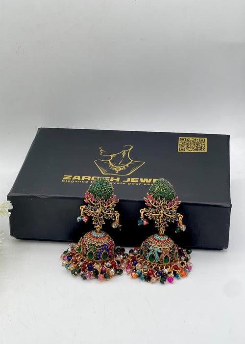 Shop the Shehzadi Jhumkay from Zarosh Jewel