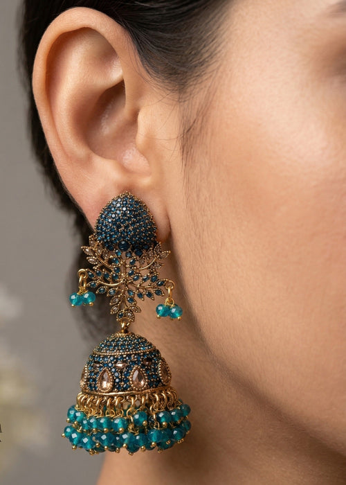 Shop the Shehzadi Jhumkay from Zarosh Jewel