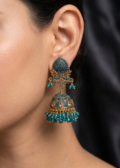 Shop the Shehzadi Jhumkay from Zarosh Jewel
