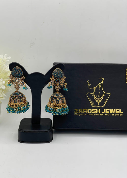 Shop the Shehzadi Jhumkay from Zarosh Jewel