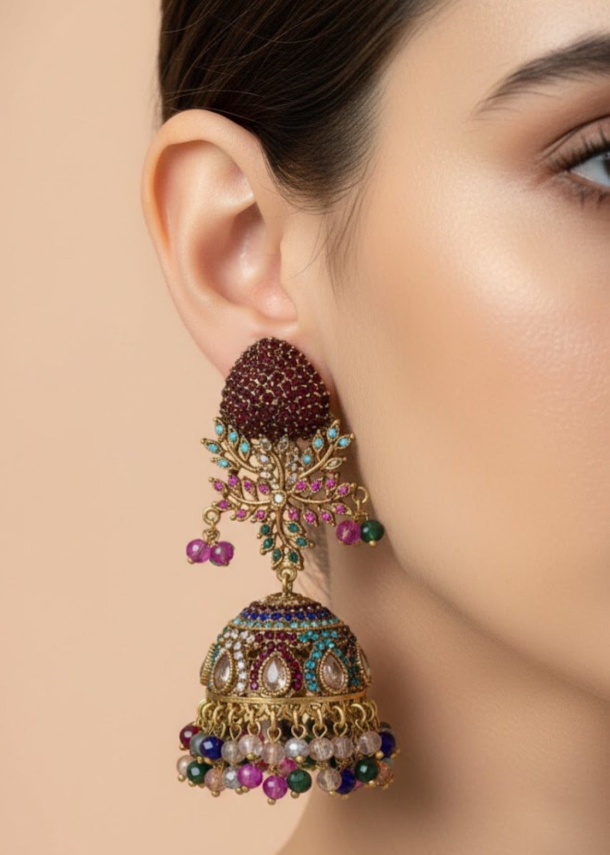 Shop the Shehzadi Jhumkay from Zarosh Jewel
