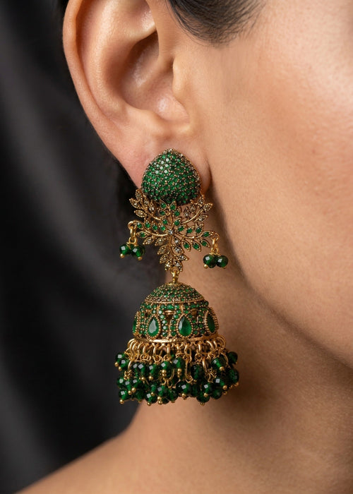 Shop the Shehzadi Jhumkay from Zarosh Jewel