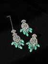 Shehzadi Kundan Earring & Tikka
