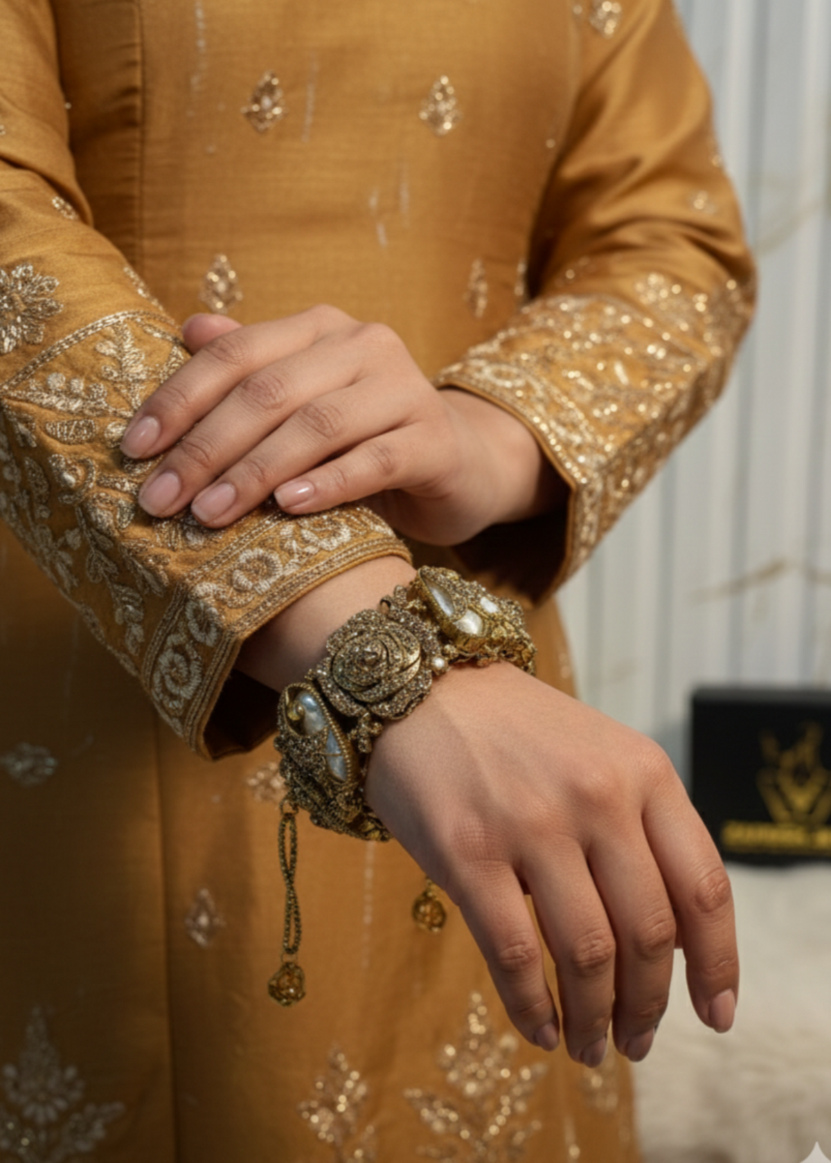 Shop the Shehzadi Openable Bangles from Zarosh Jewel