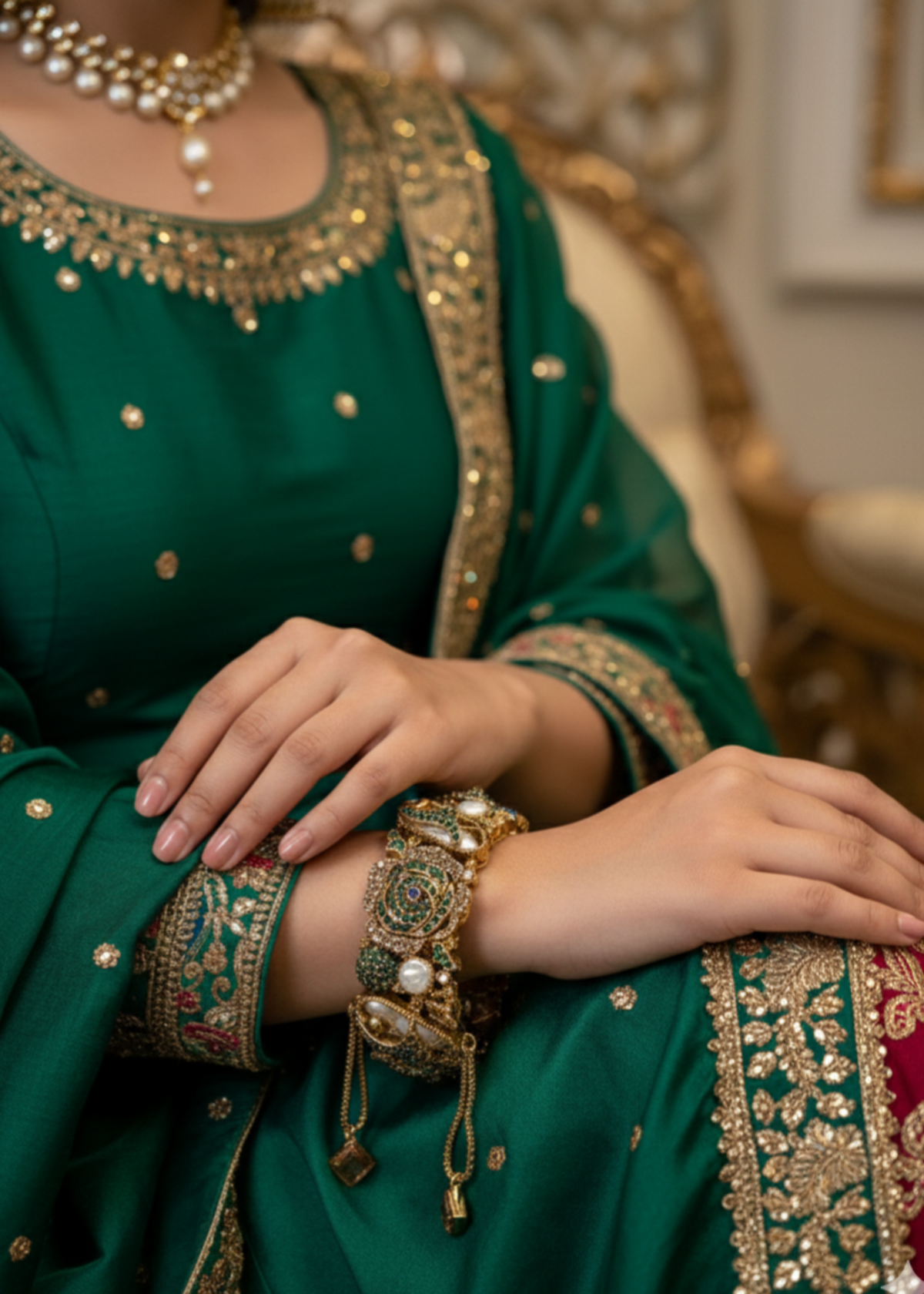 Shop the Shehzadi Openable Bangles from Zarosh Jewel