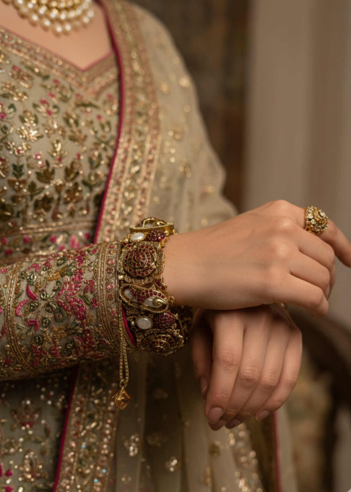 Shop the Shehzadi Openable Bangles from Zarosh Jewel
