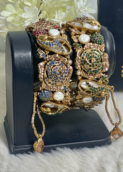 Shop the Shehzadi Openable Bangles from Zarosh Jewel