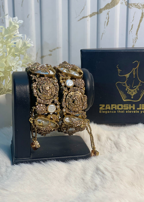 Shop the Shehzadi Openable Bangles from Zarosh Jewel