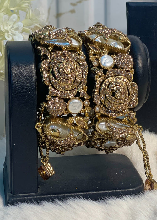 Shop the Shehzadi Openable Bangles from Zarosh Jewel