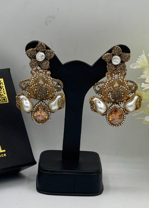 Shop the Shehzadi Rose Chandbali from Zarosh Jewel