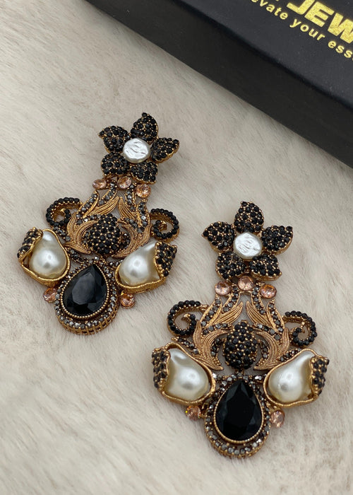 Shop the Shehzadi Rose Chandbali from Zarosh Jewel